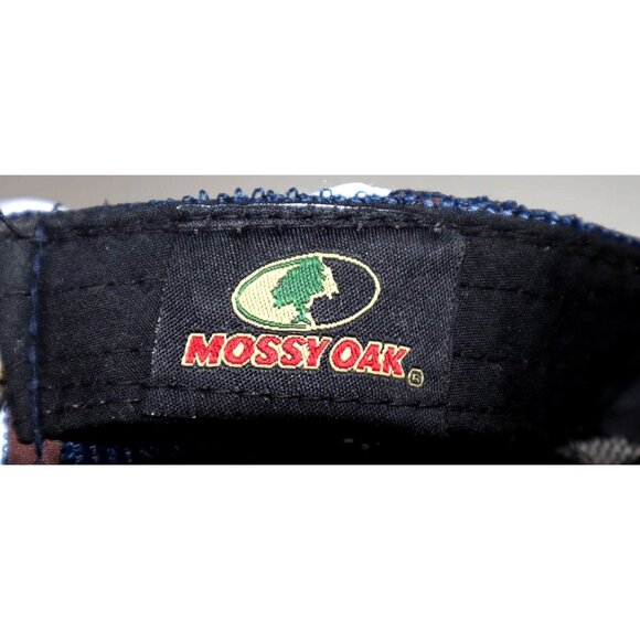 Mossy Oak Camo Trucker Hat Country Mesh Snapback Outdoor Retro Activewear - Picture 5 of 6